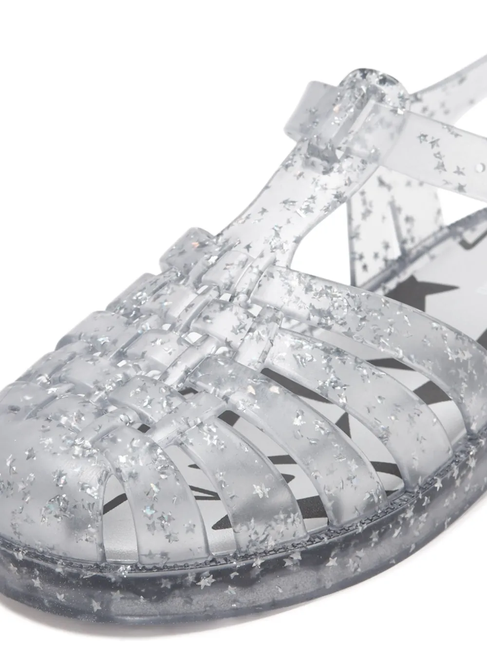 Mini Melissa Possession Shiny Elements sandalen Wit
