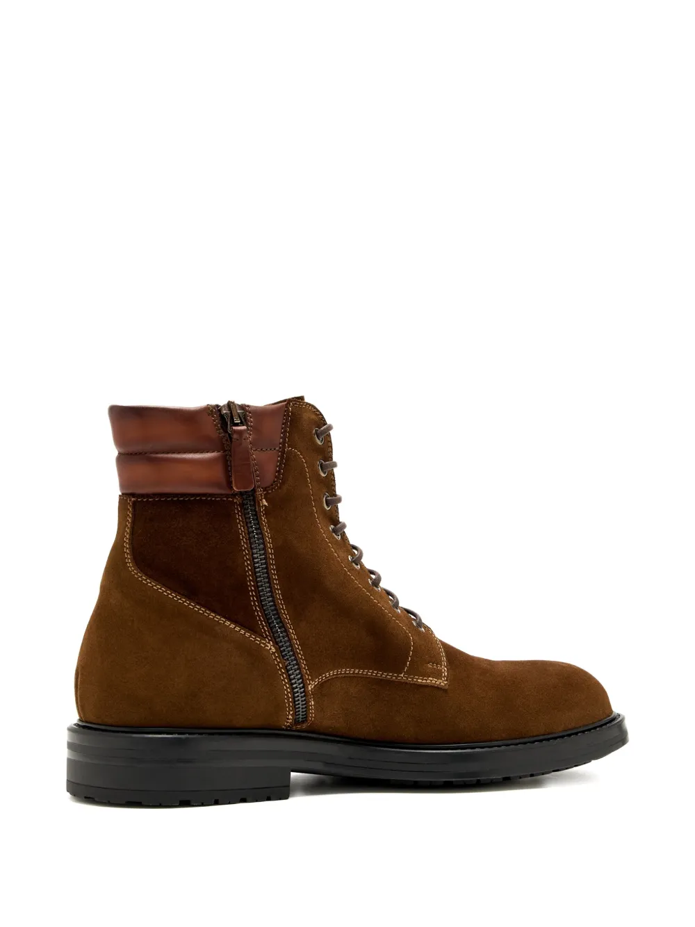 Magnanni suede lace-up ankle boots Brown