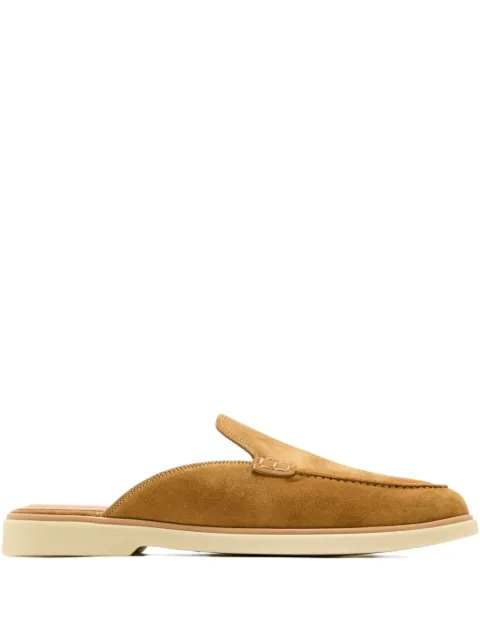 Magnanni Sofia suede leather loafers