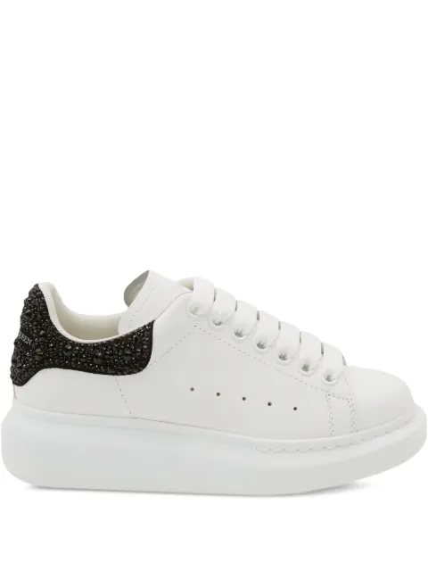 Alexander McQueen Oversize crystal-embellished platform sneakers 