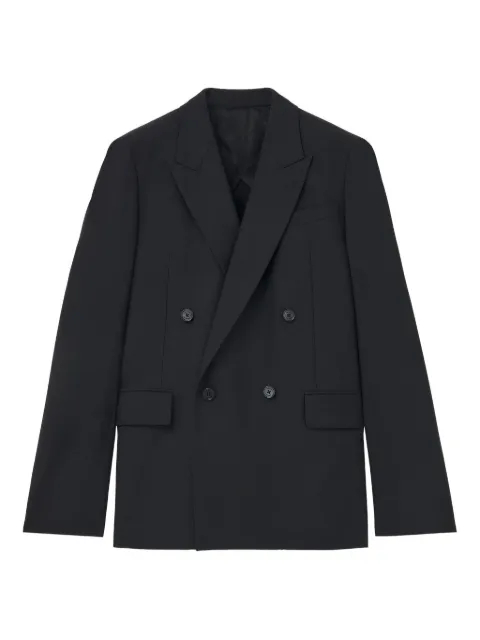 Alexander McQueen double-breasted chain-detail blazer