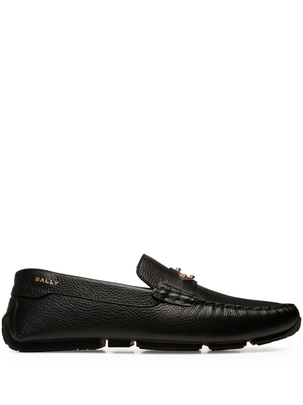 Bally leather loafers Black
