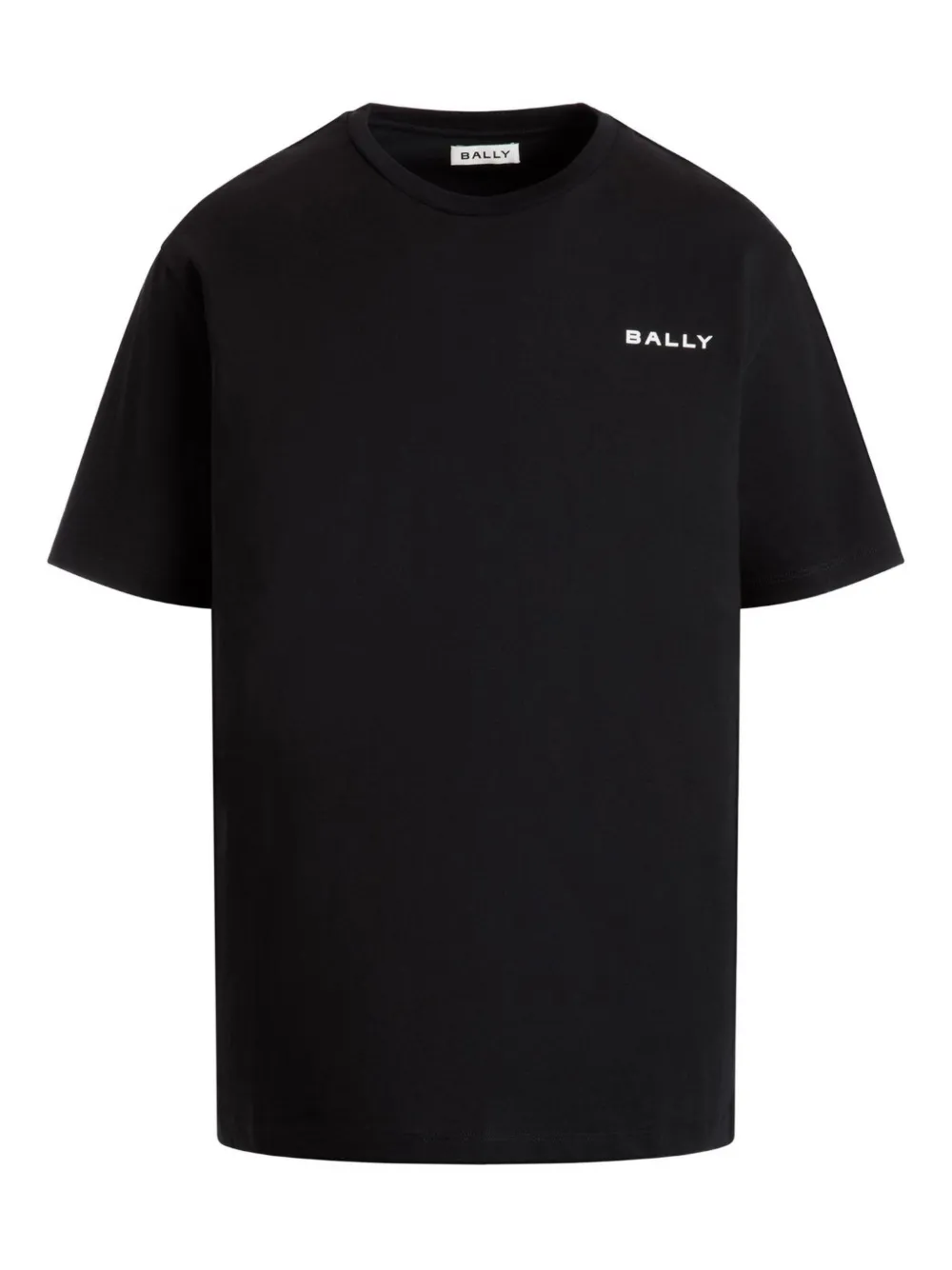 Bally Katoenen T-shirt met logoprint Zwart
