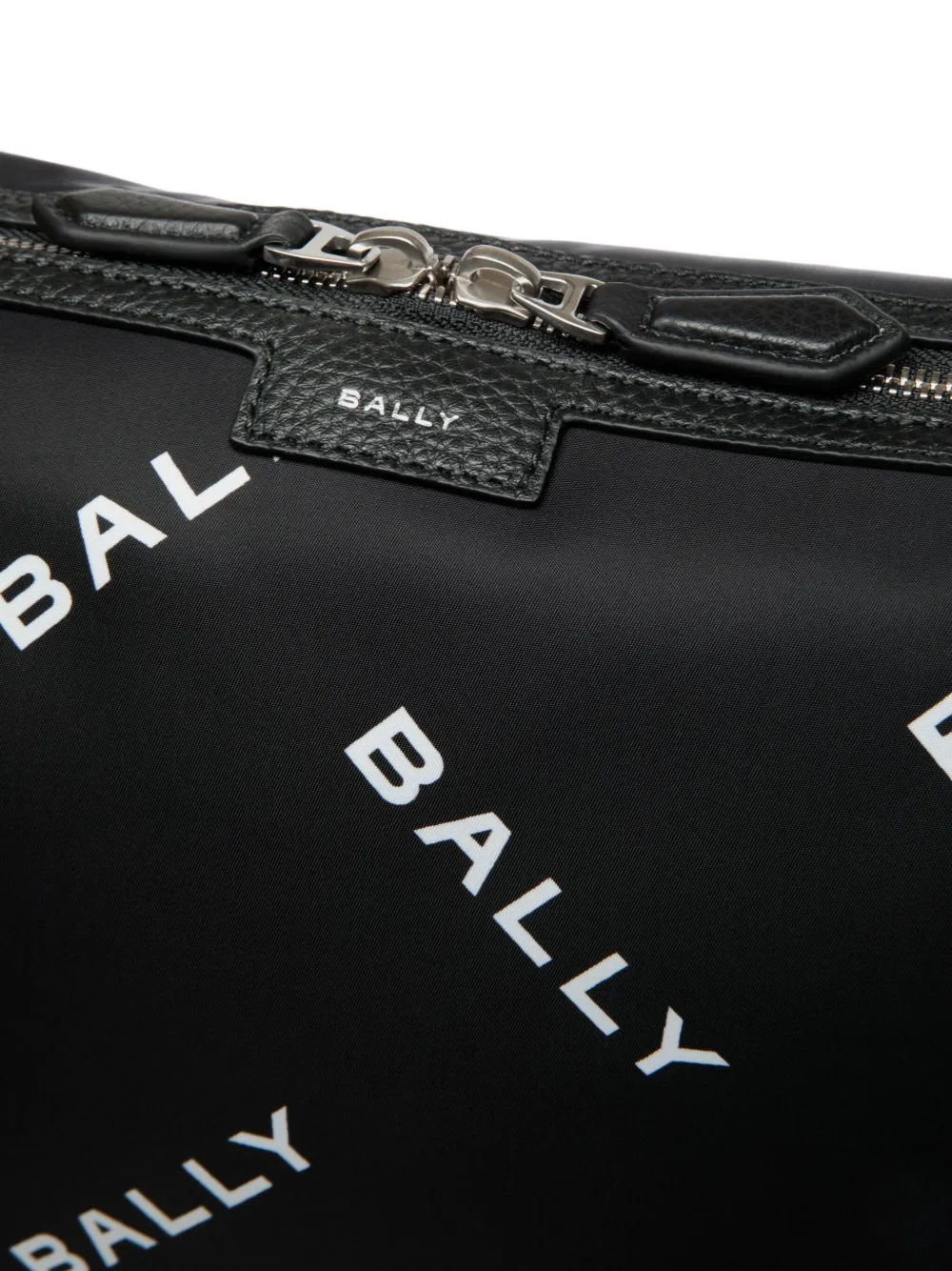 Bally Code logo-print cross body bag Zwart