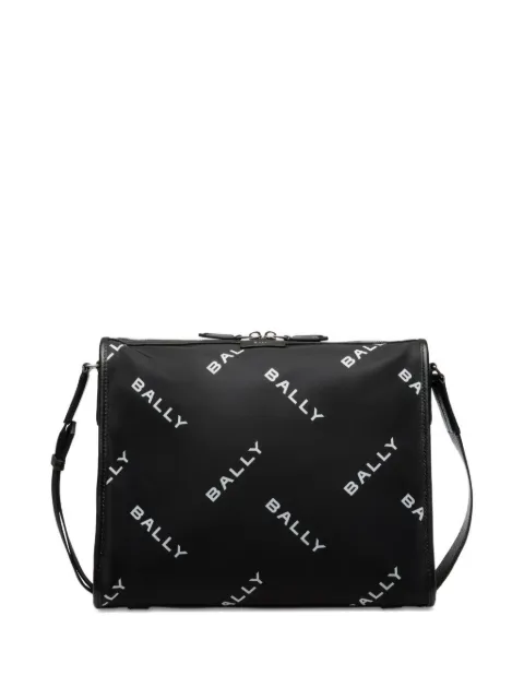 Bally Code logo-print cross body bag