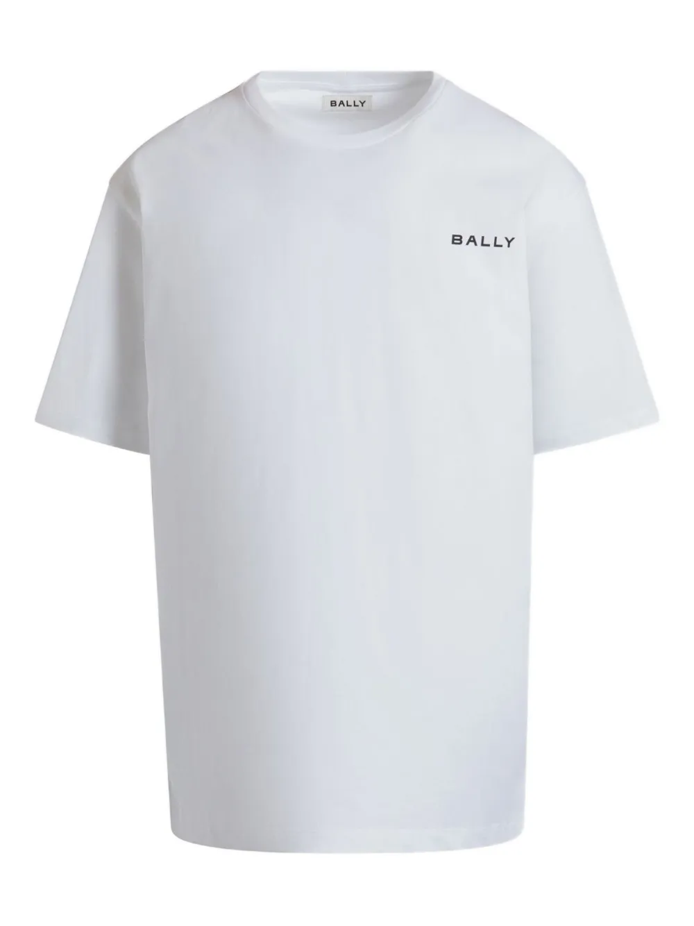 Bally Katoenen T-shirt met logoprint Wit