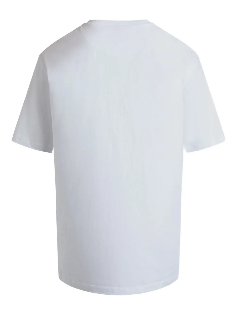 Bally Katoenen T-shirt met logoprint - Wit