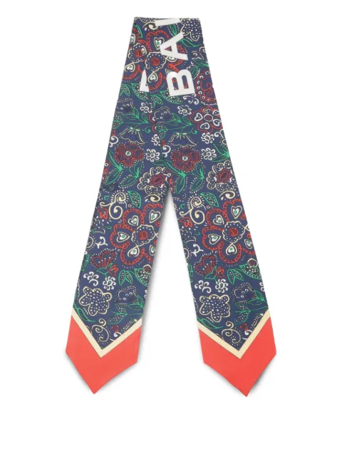 Bally floral-print silk bandana 