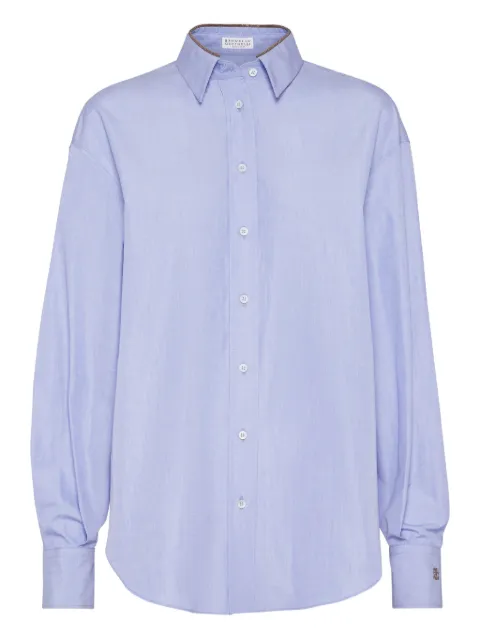 Brunello Cucinelli ロングスリーブ シャツ