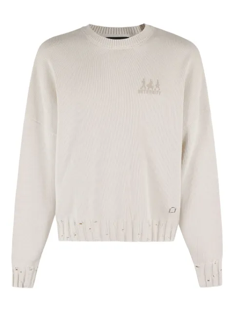 RETERNITY Creative Dept. distressed-knit sweater