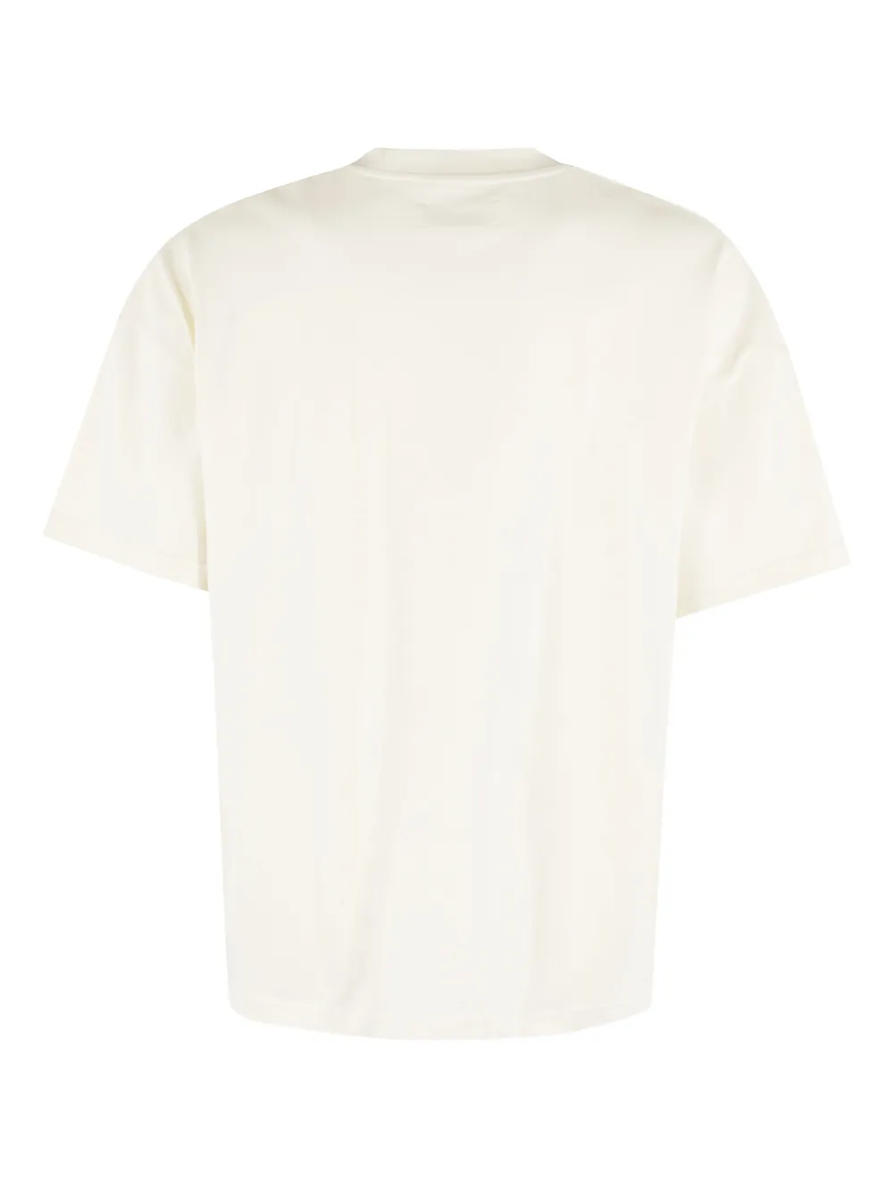 RETERNITY Quote slogan-print T-shirt - Beige