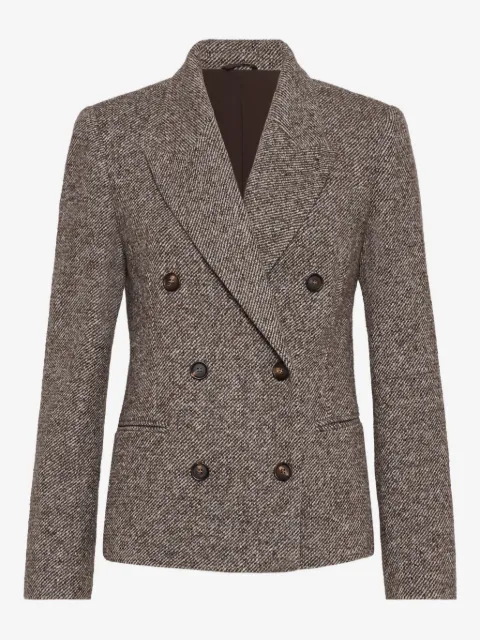 Brunello Cucinelli Blazer com abotoamento duplo