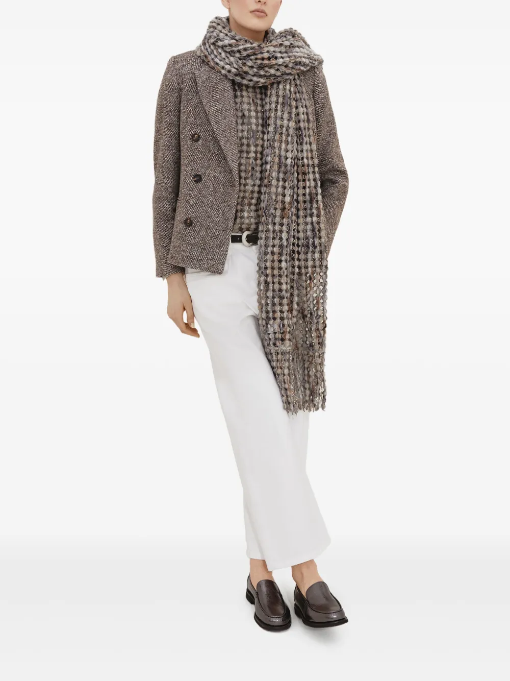 Brunello Cucinelli double-breasted blazer | Blazers | Image 2