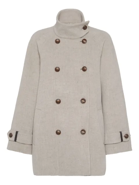 Brunello Cucinelli double-breasted coat