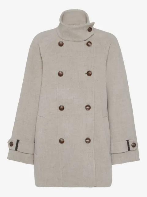 Brunello Cucinelli double-breasted coat