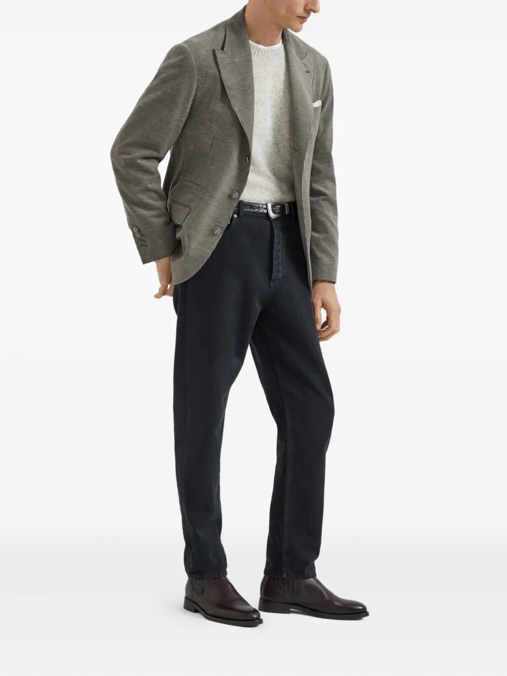 Brunello Cucinelli blazer à rayures | Blazers | Image 2