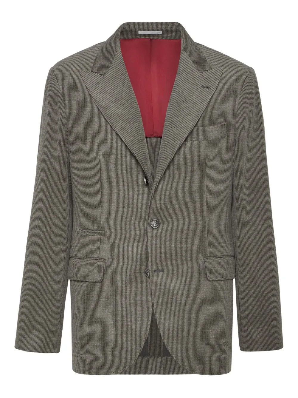 Brunello Cucinelli blazer à rayures | marron | Image 1