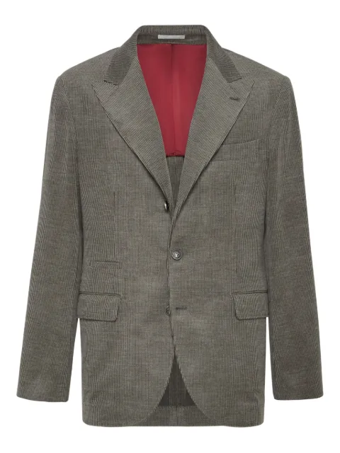 Brunello Cucinelli blazer à rayures