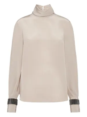 Giorgio Armani シルクブラウス | ピンク | FARFETCH JP