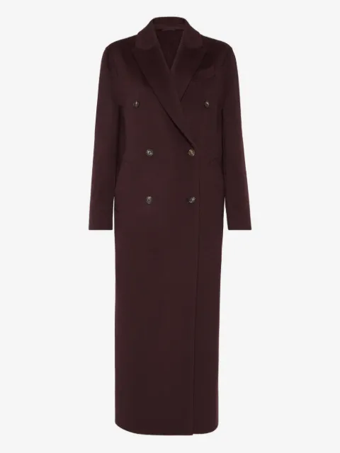 Brunello Cucinelli double-breasted coat