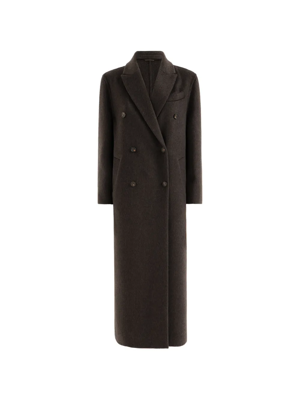 Brunello Cucinelli Jas met dubbele rij knopen Rood