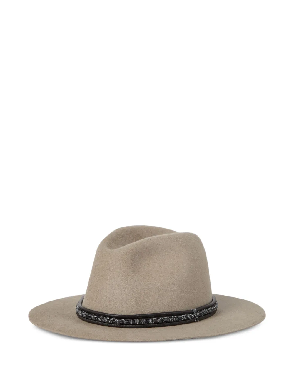 Brunello Cucinelli Wide-brim Fedora In Neutral