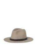 Brunello Cucinelli wide-brim fedora - Neutrals