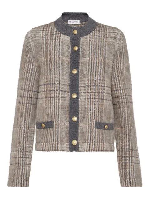 Brunello Cucinelli jacquard cardigan
