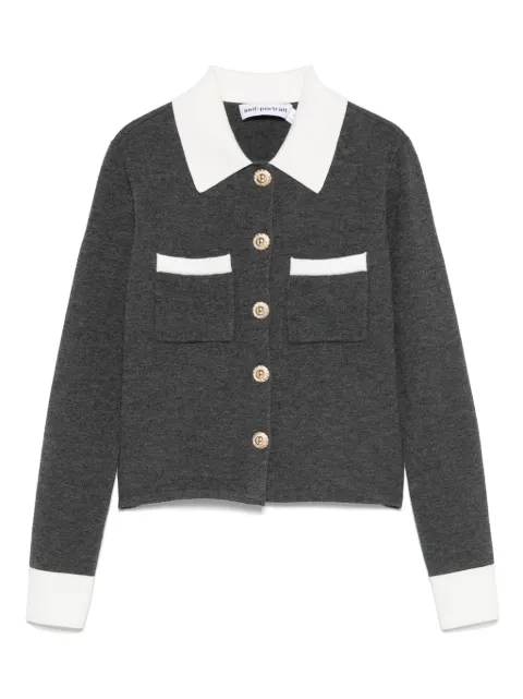 Self-Portrait cashmere-blend cardigan