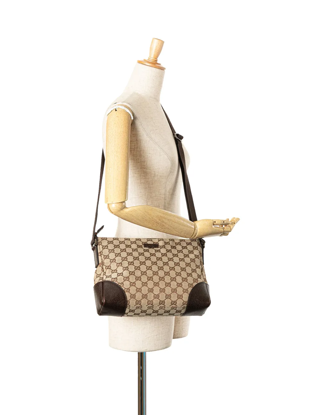 Pre-owned Gucci 2000-2015 Gg Canvas Crossbody Bag