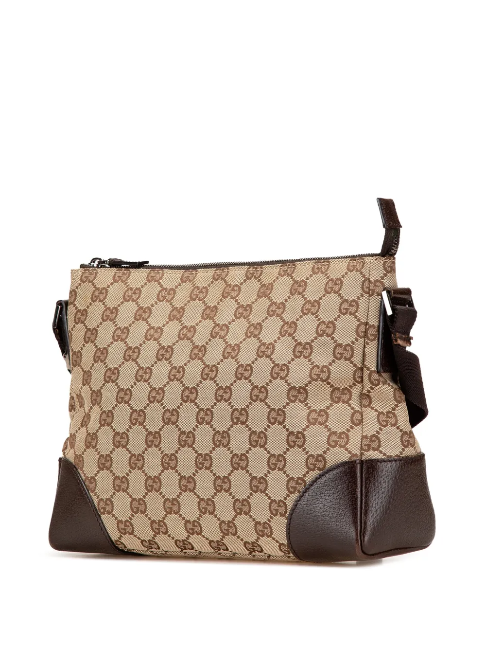 Pre-owned Gucci 2000-2015 Gg Canvas Crossbody Bag