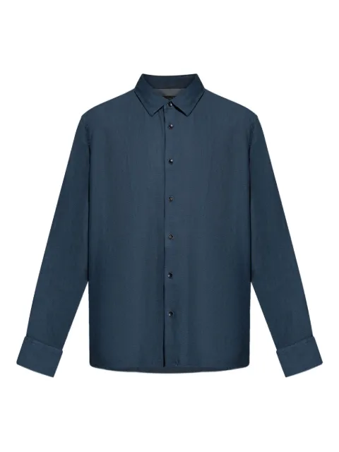 rag & bone textured button-up shirt