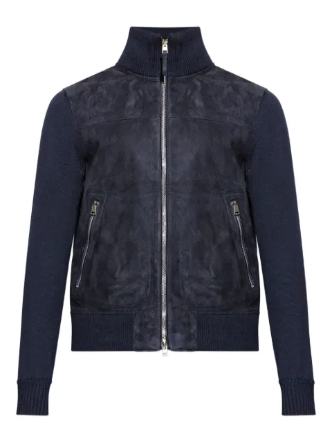 TOM FORD zip-front padded bomber jacket