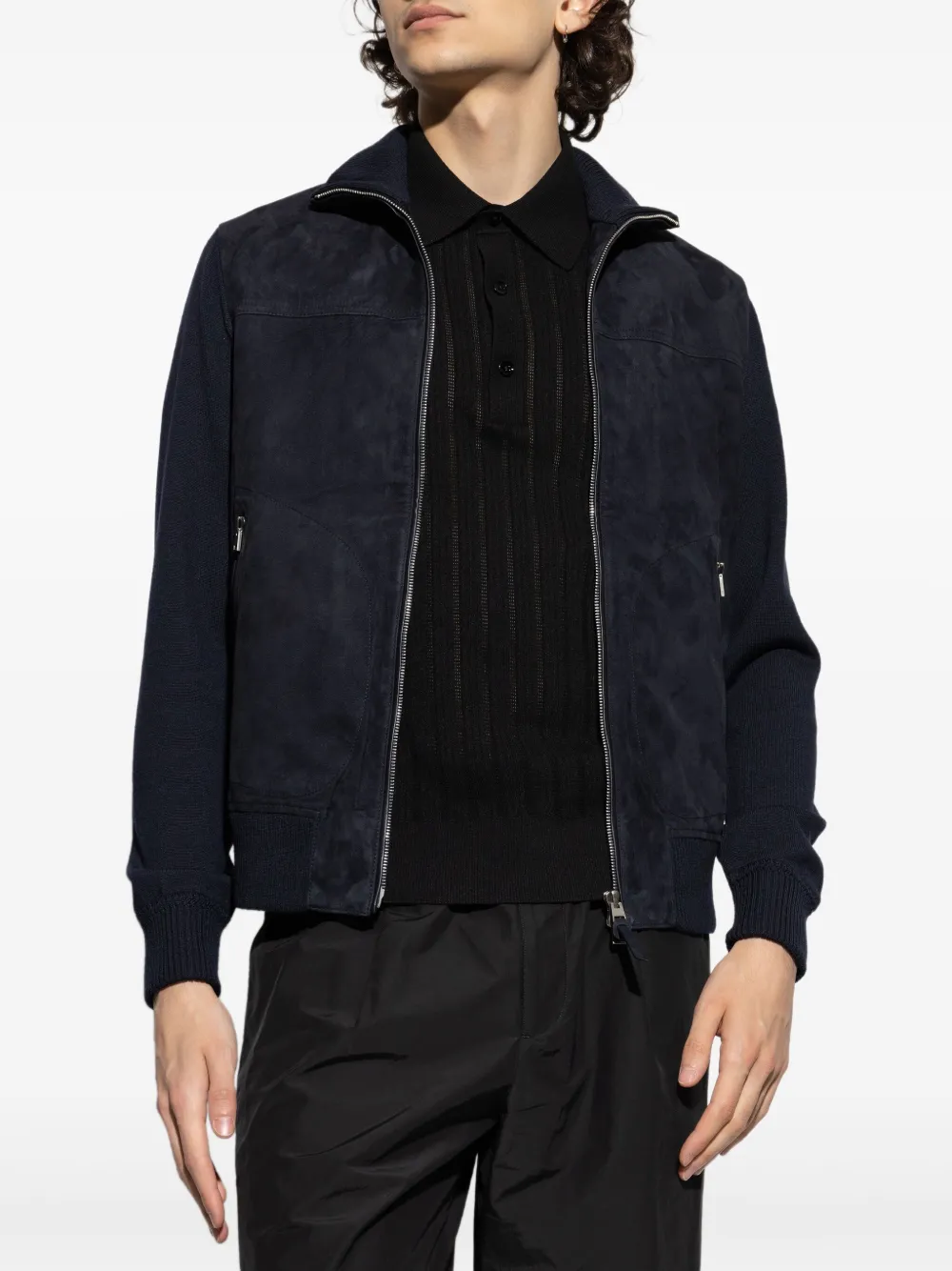 Tom Ford Zip-front Padded Bomber Jacket