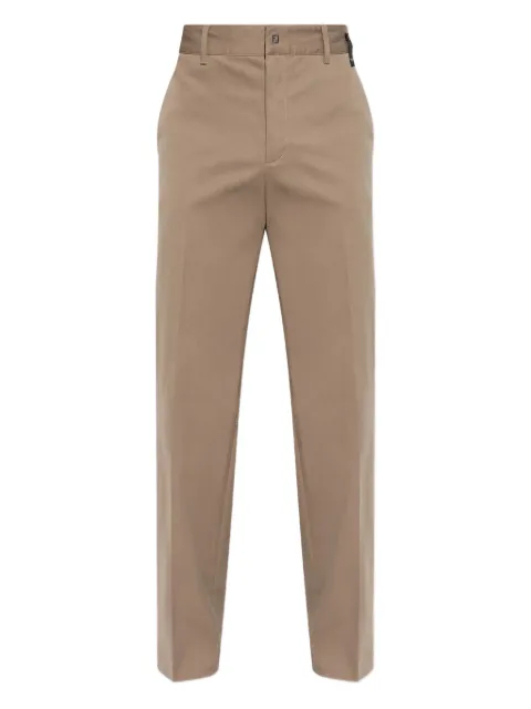 FENDI pantalon à coupe droite