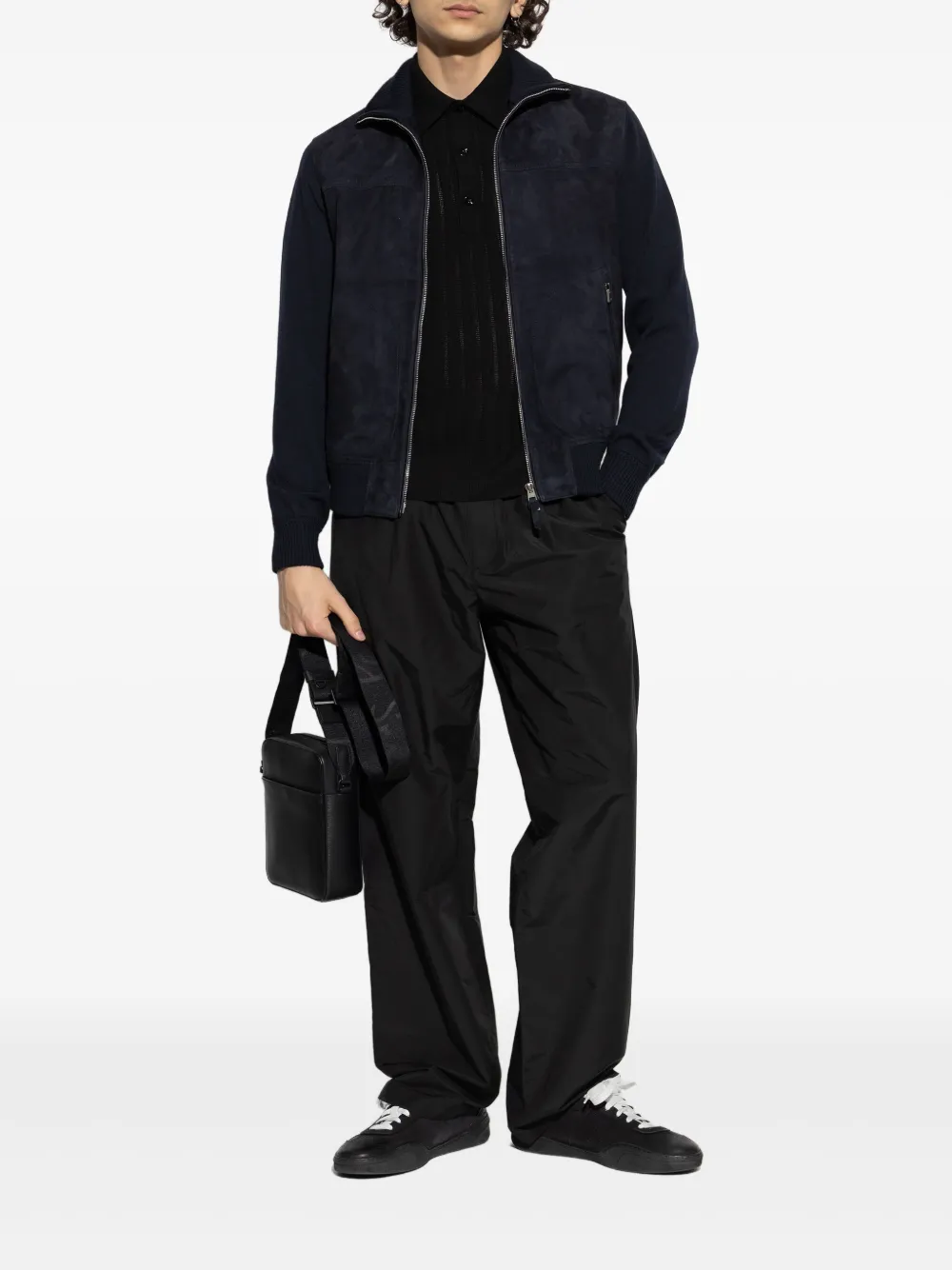TOM FORD cotton polo shirt - Zwart