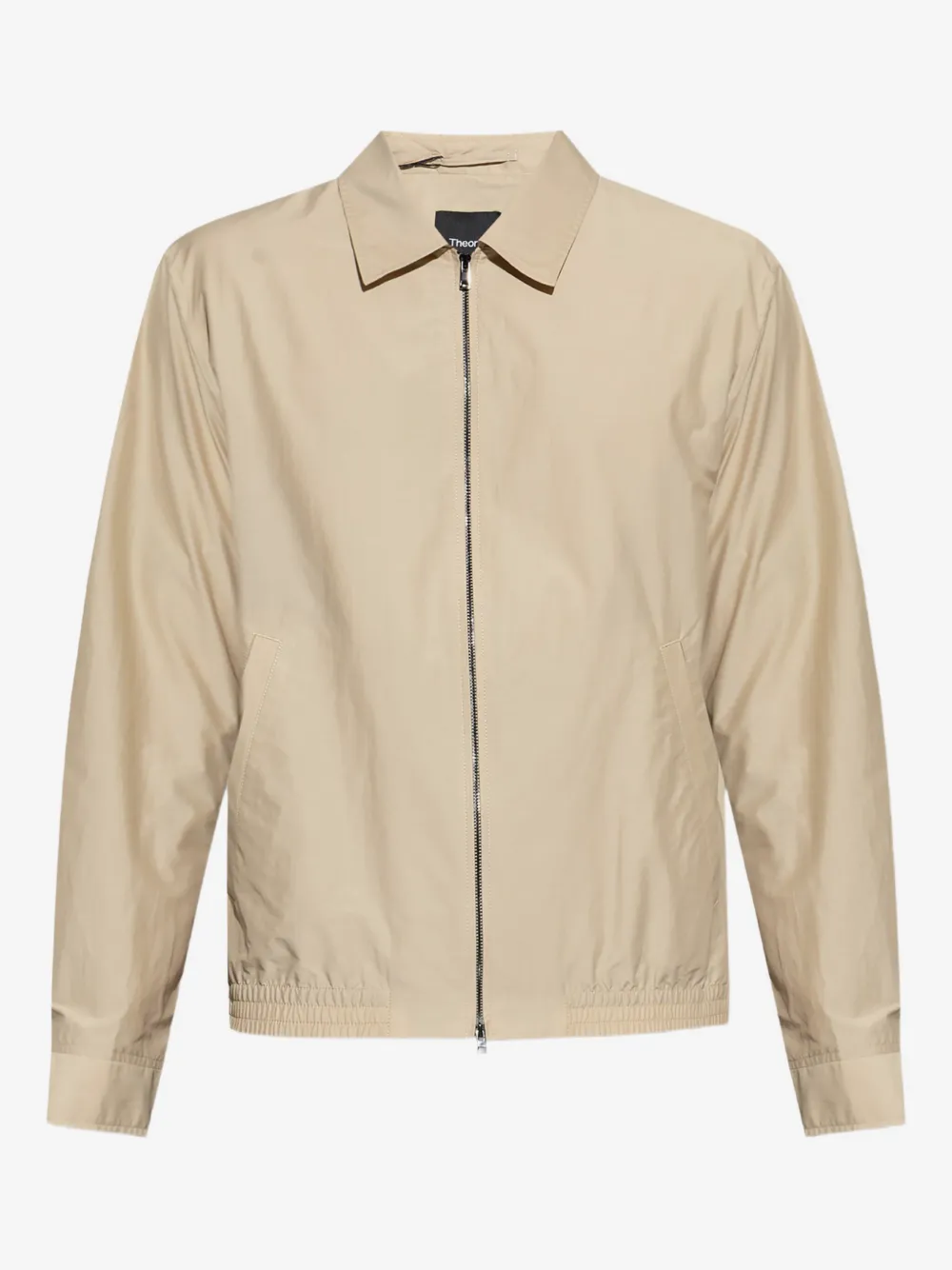 Theory zip-up lightweight jacket | Neutrals | Image 1