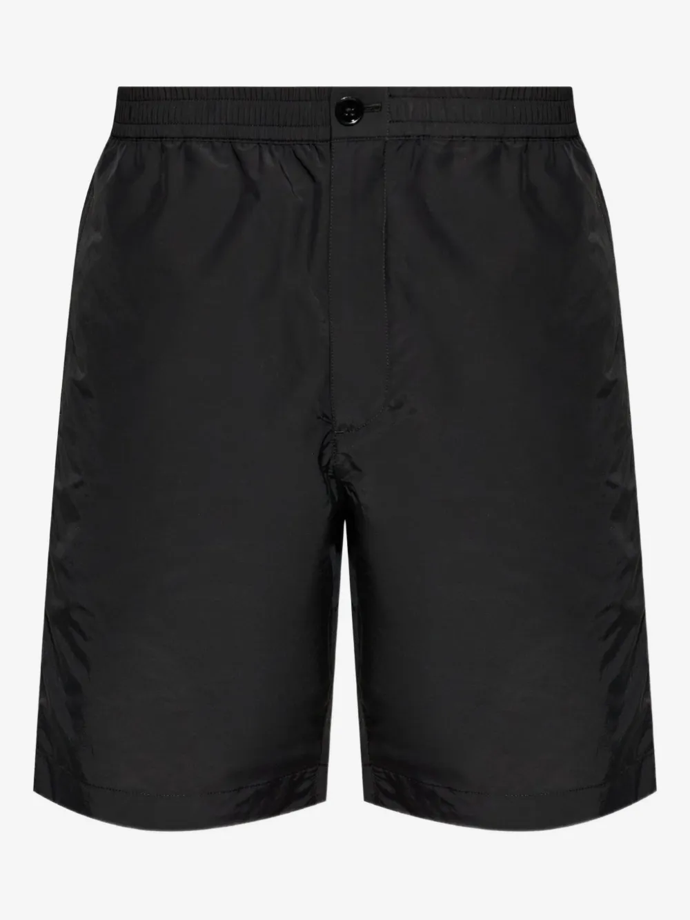 Theory drawstring cotton shorts | Black | Image 1