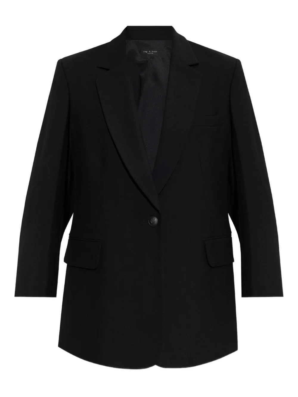 rag & bone single-breasted blazer | Black | Image 1