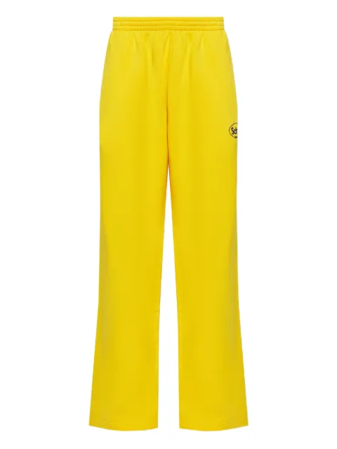 Balenciaga logo-embroidered track pants