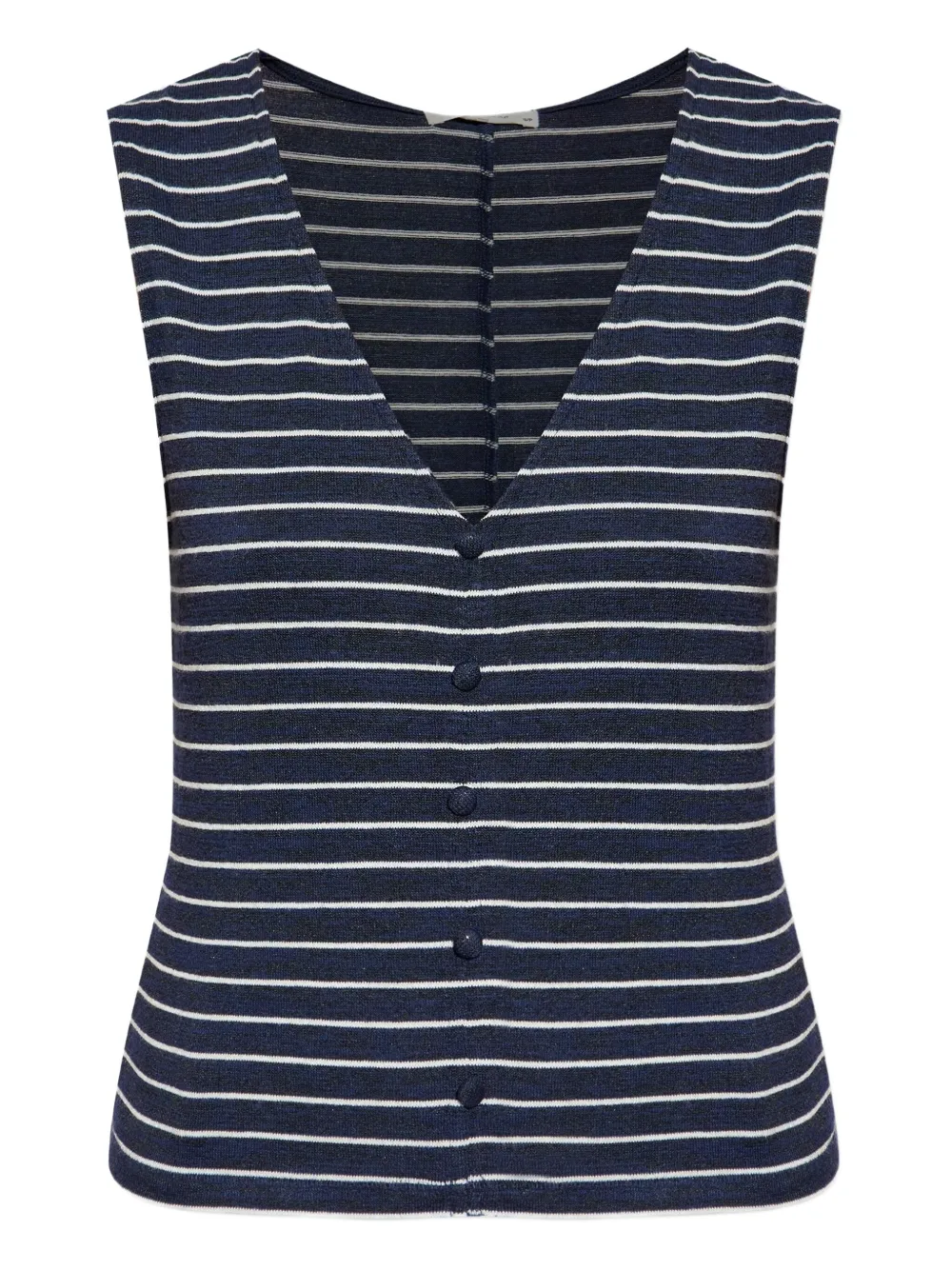 rag & bone striped button-up top | Blue | Image 1