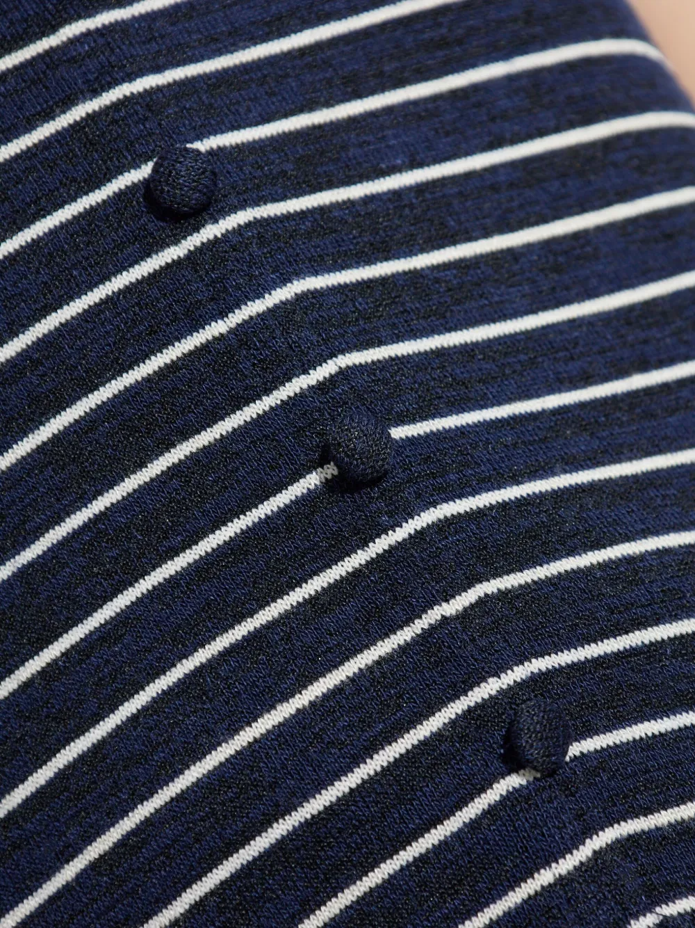 rag & bone Gestreepte button-up top Blauw