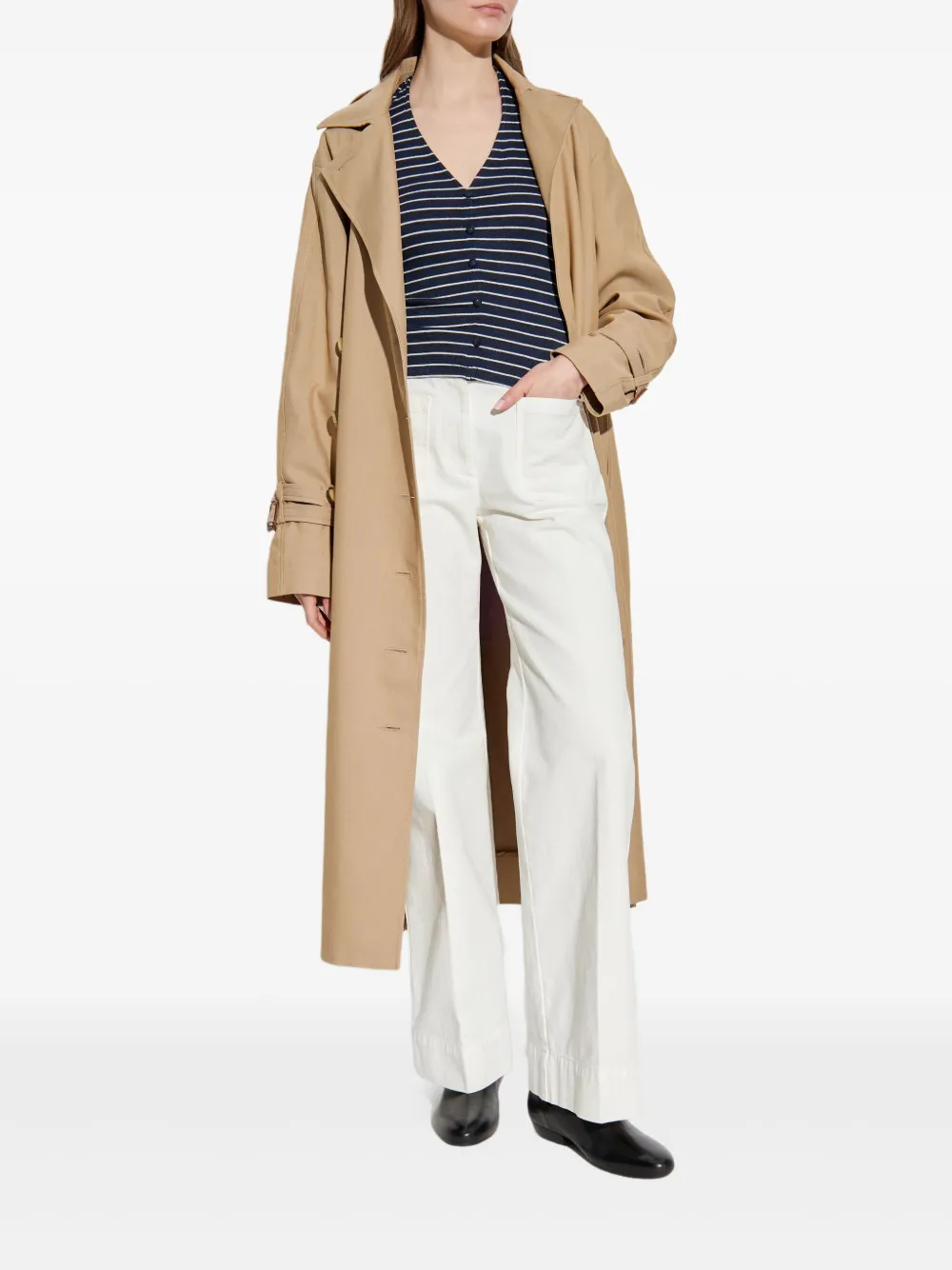 rag & bone striped button-up top | Vests & Tank Tops | Image 2