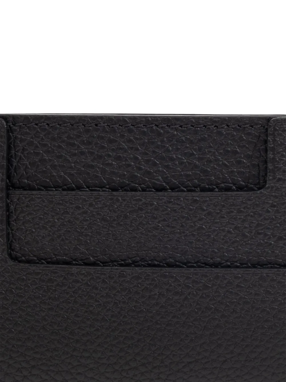 Tom Ford Tf Card Holder In Grained Leather