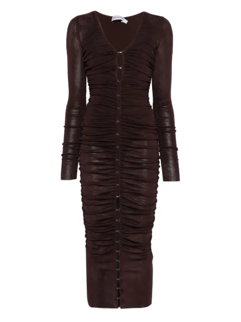 Self-Portrait fine-knit dress