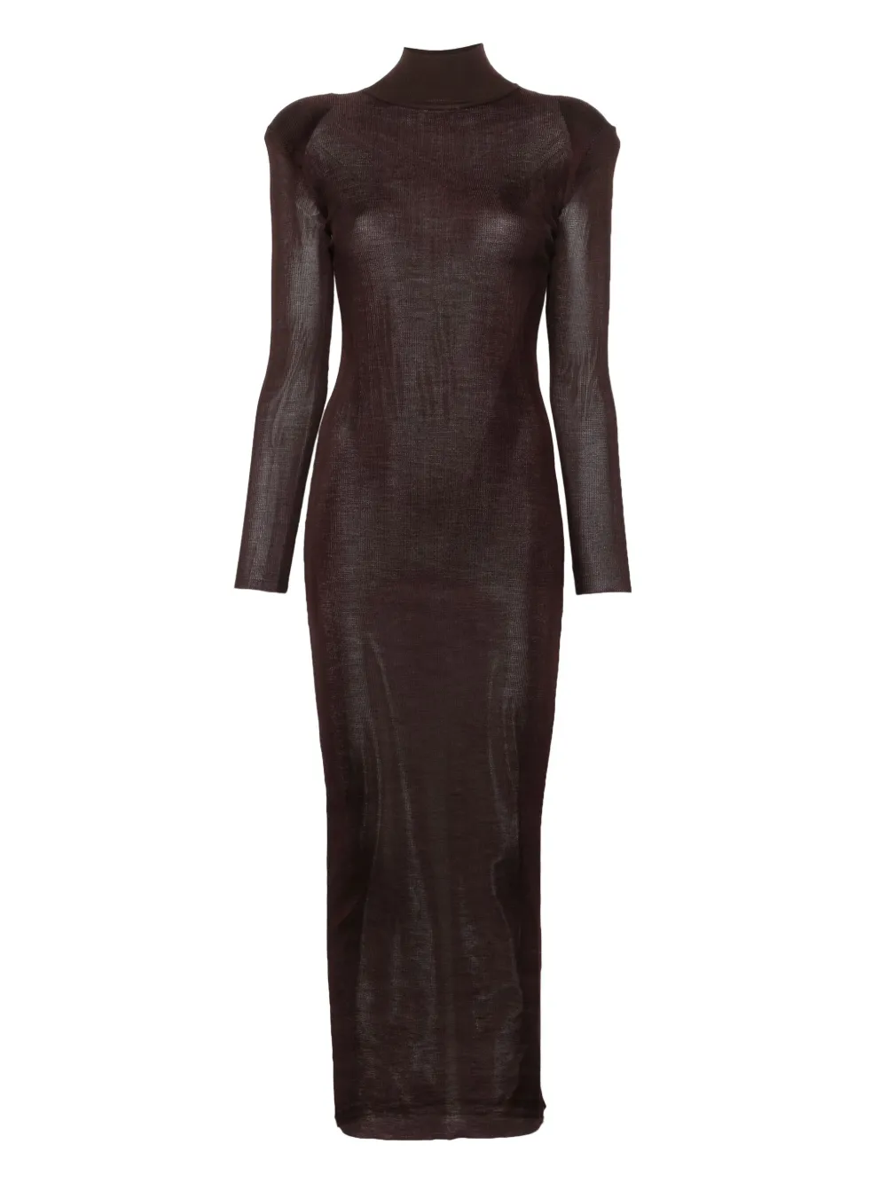 knitted maxi dress