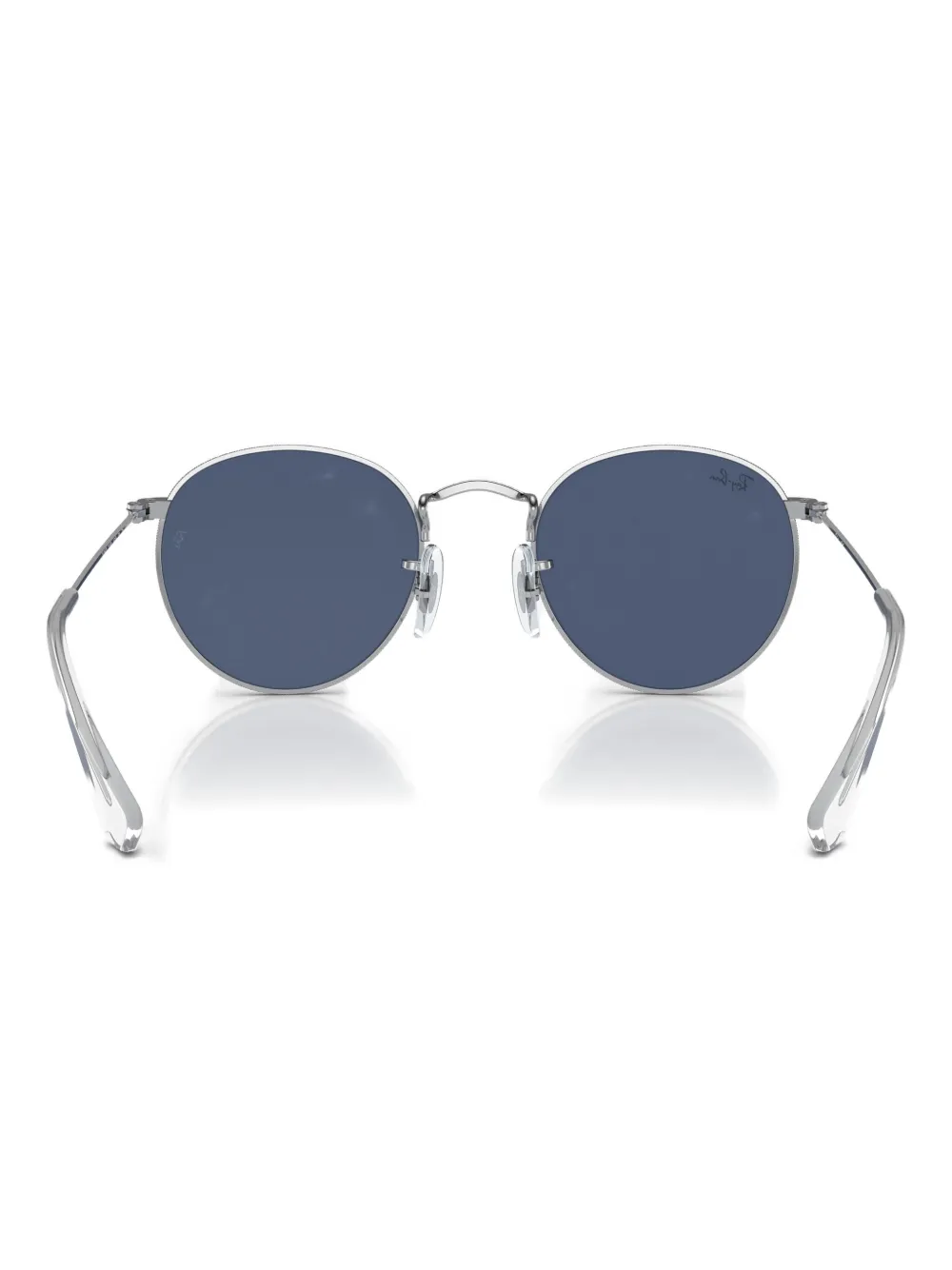 RAY-BAN JUNIOR Zonnebril met rond montuur Zilver