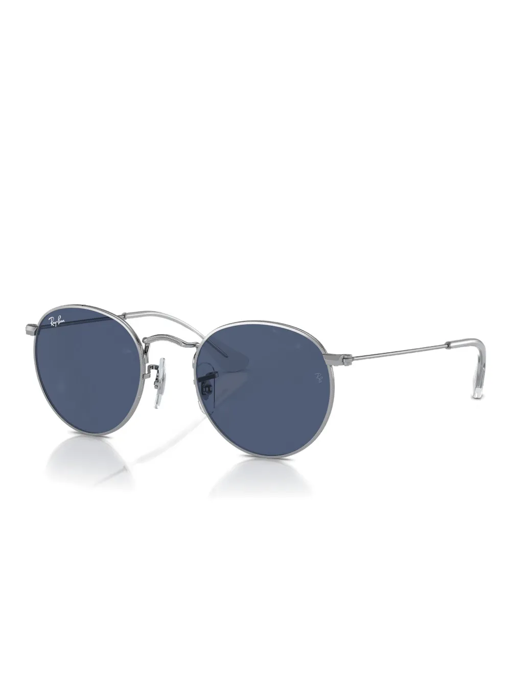 RAY-BAN JUNIOR Zonnebril met rond montuur Zilver