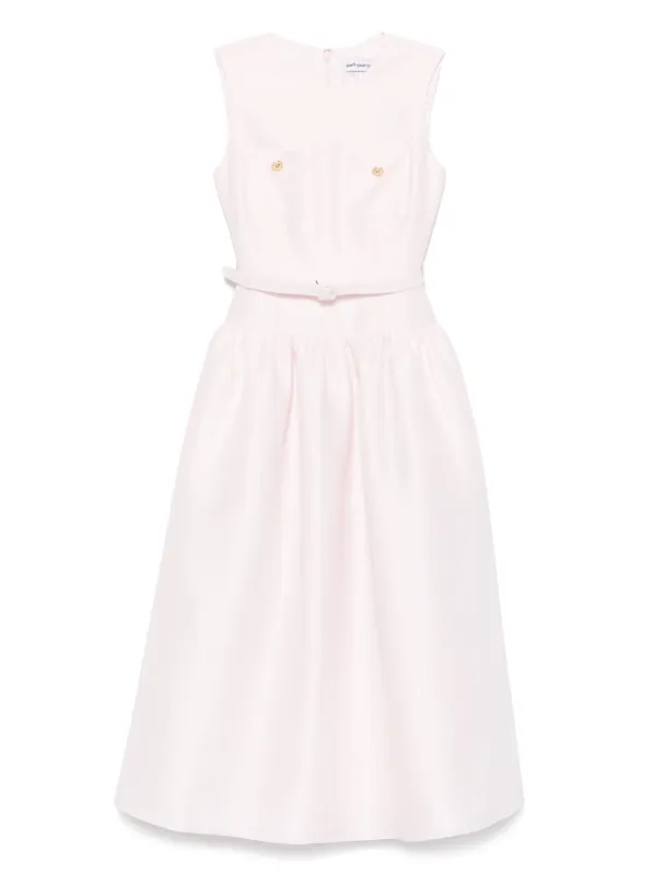 国内発送/送料関税込【Self-portrait】PINK TAFFETA MIDI DRESS Pink Taffeta Midi Dress – self-portrait