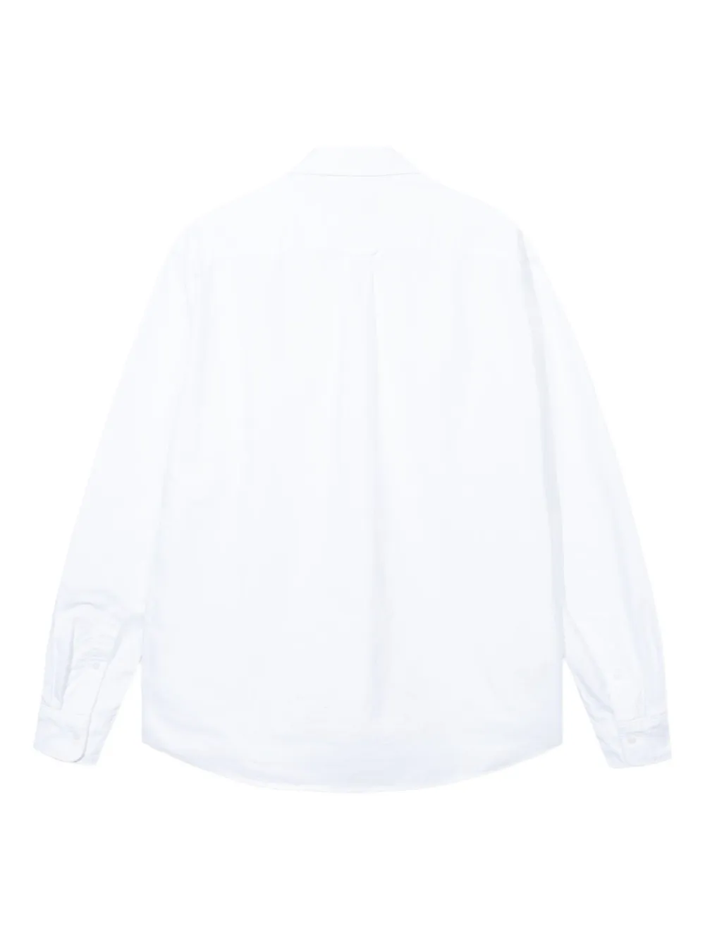 Anti Social Social Club Mind Games logo-embroidered button-up shirt - Wit